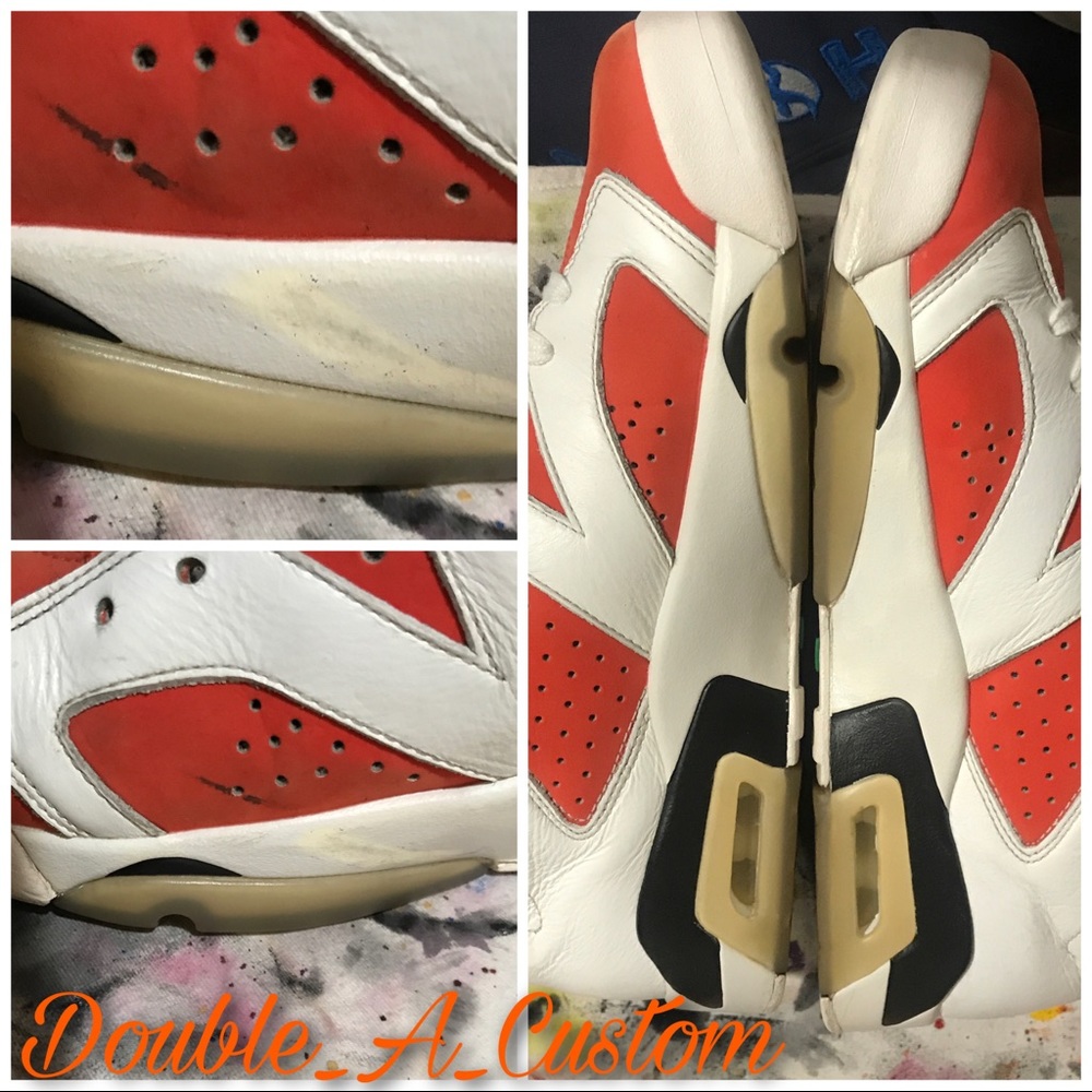 Restored Jordan 6 Gatorade (sold)